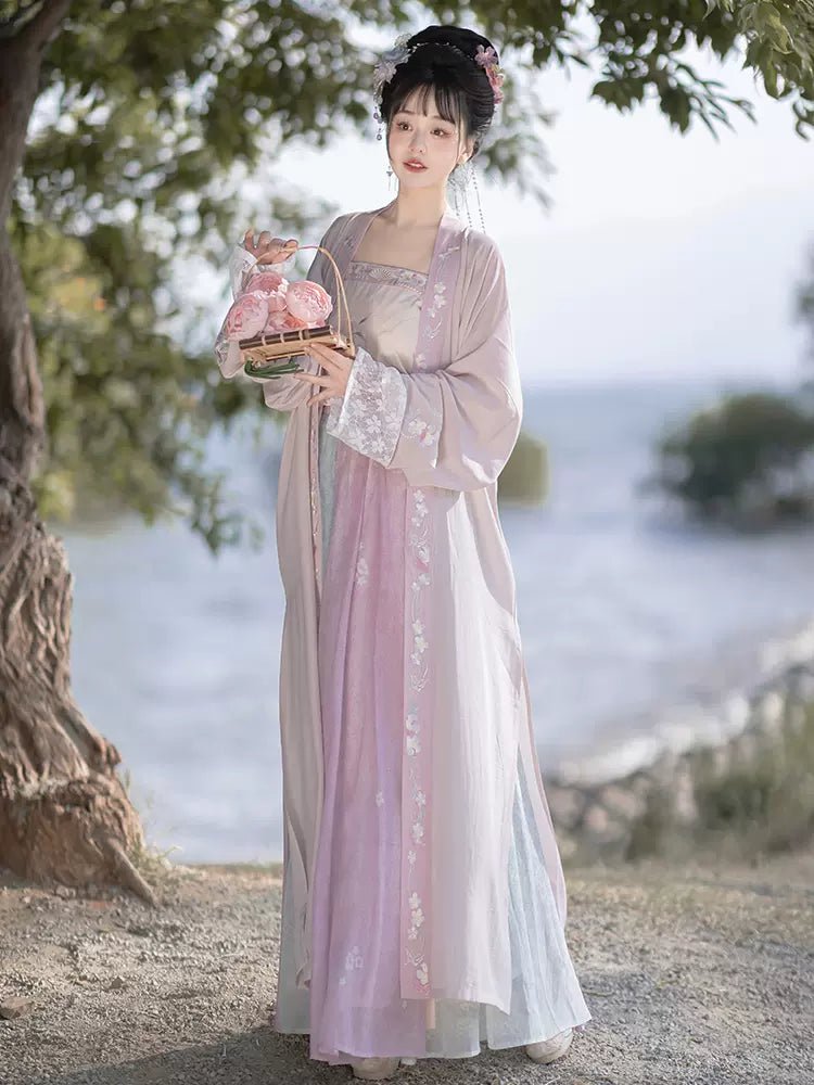 【Hanfu】Blossom Whisper in Serenity | Song Dynasty Hanfuhan fu Chinese han fu hanfu male tang dynasty clothes chinese hanfu tang dynasty outfits traditiona hanfu dress chinese hanfu chinese style dress dress fashion cheongsam dress q