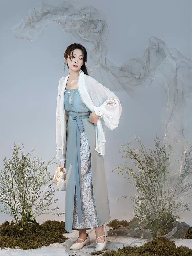 【Hanfu】﻿Blue jasmine|蓝茉莉han fu Chinese han fu hanfu male tang dynasty clothes chinese hanfu tang dynasty outfits traditiona hanfu dress chinese hanfu chinese style dress dress fashion cheongsam dress q