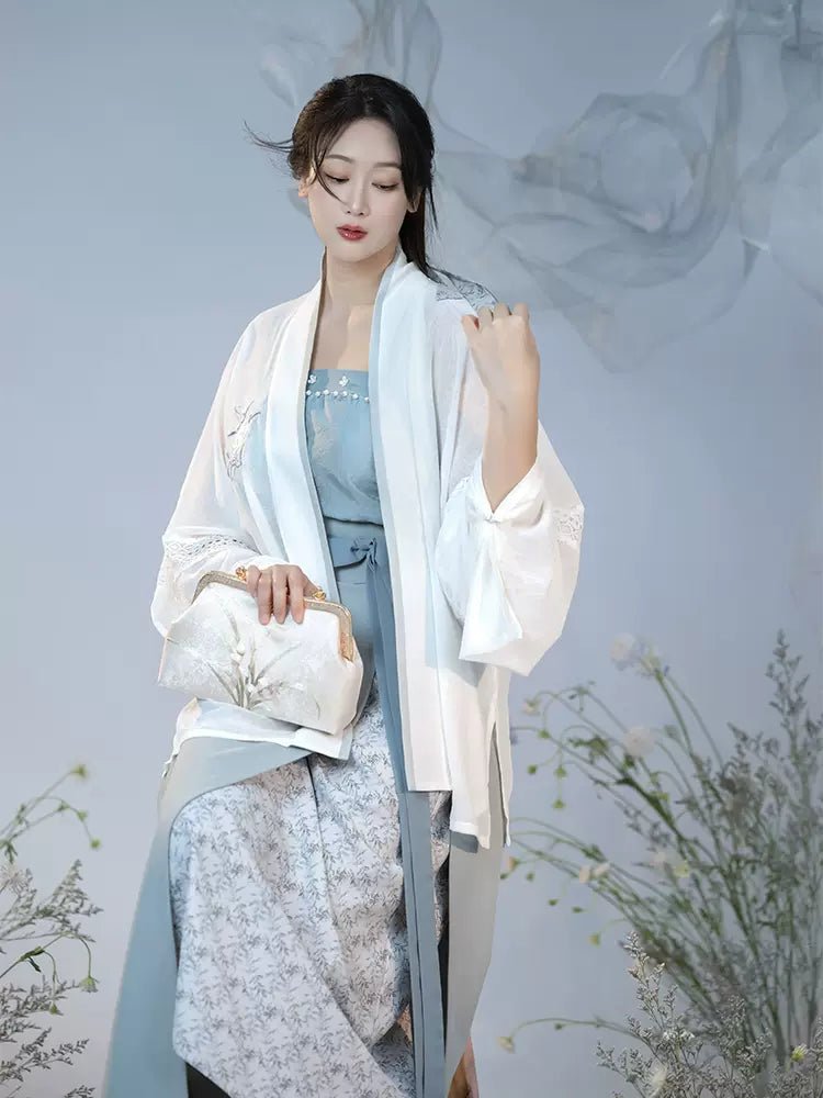 【Hanfu】﻿Blue jasmine|蓝茉莉han fu Chinese han fu hanfu male tang dynasty clothes chinese hanfu tang dynasty outfits traditiona hanfu dress chinese hanfu chinese style dress dress fashion cheongsam dress q