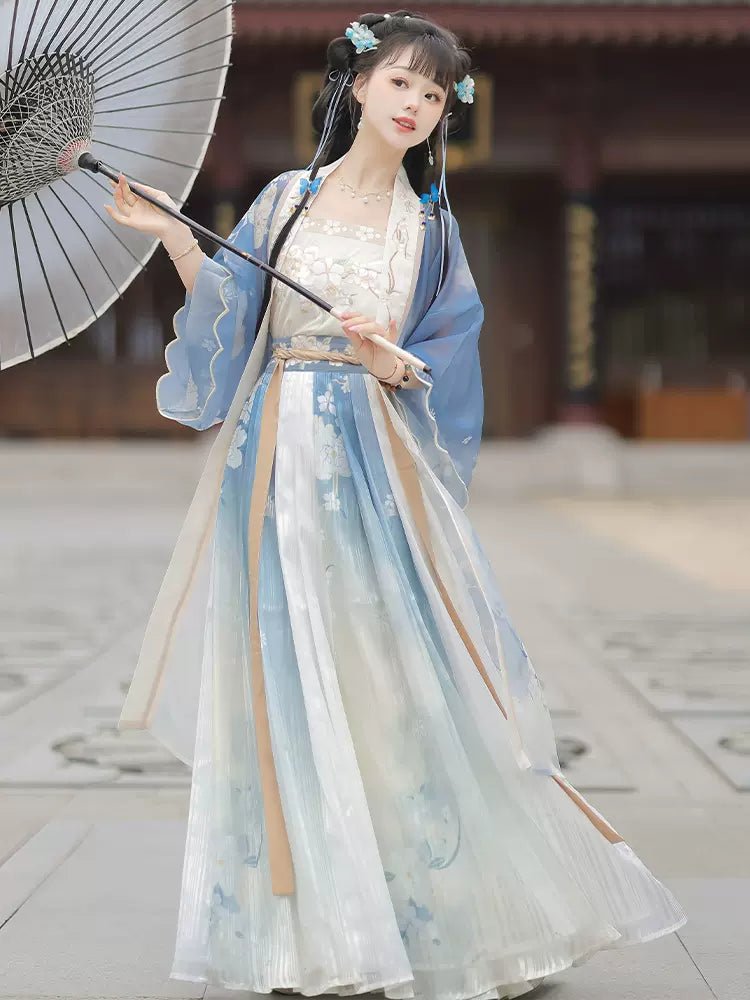 【Hanfu】Celestial Breeze | Song Chest - length skirthan fu Chinese han fu hanfu male tang dynasty clothes chinese hanfu tang dynasty outfits traditiona hanfu dress chinese hanfu chinese style dress dress fashion cheongsam dress q