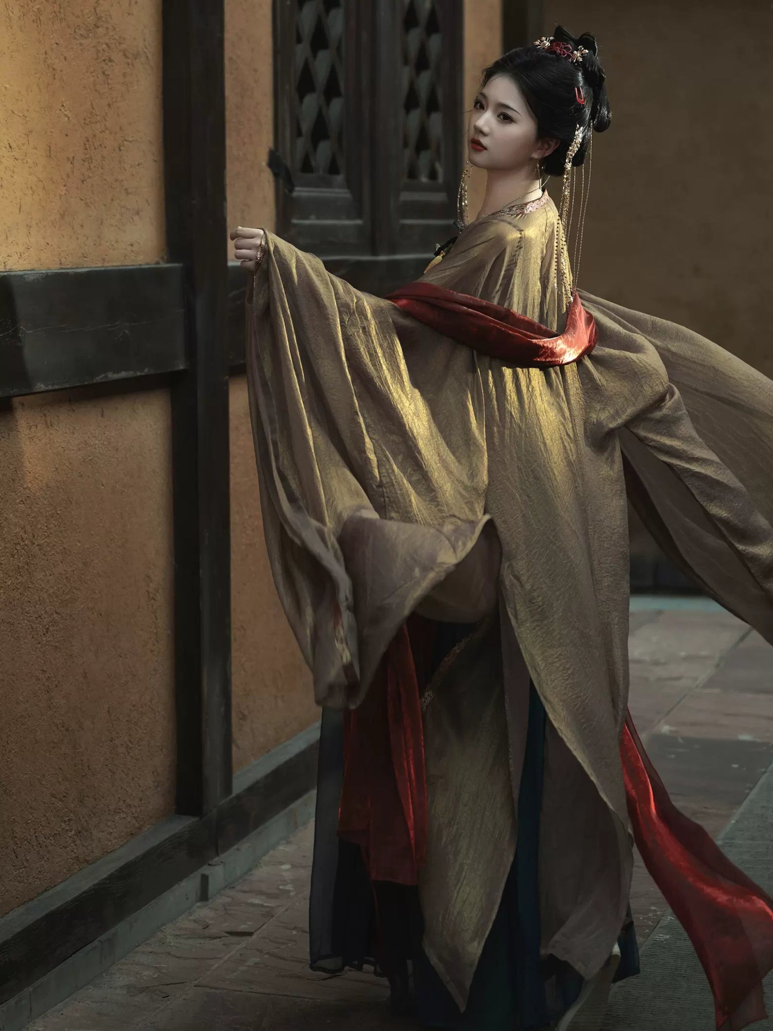 【Hanfu】Colored Glazed Feather|Tang Chest - Length skirthan fu Chinese han fu hanfu male tang dynasty clothes chinese hanfu tang dynasty outfits traditiona hanfu dress chinese hanfu chinese style dress dress fashion cheongsam dress q