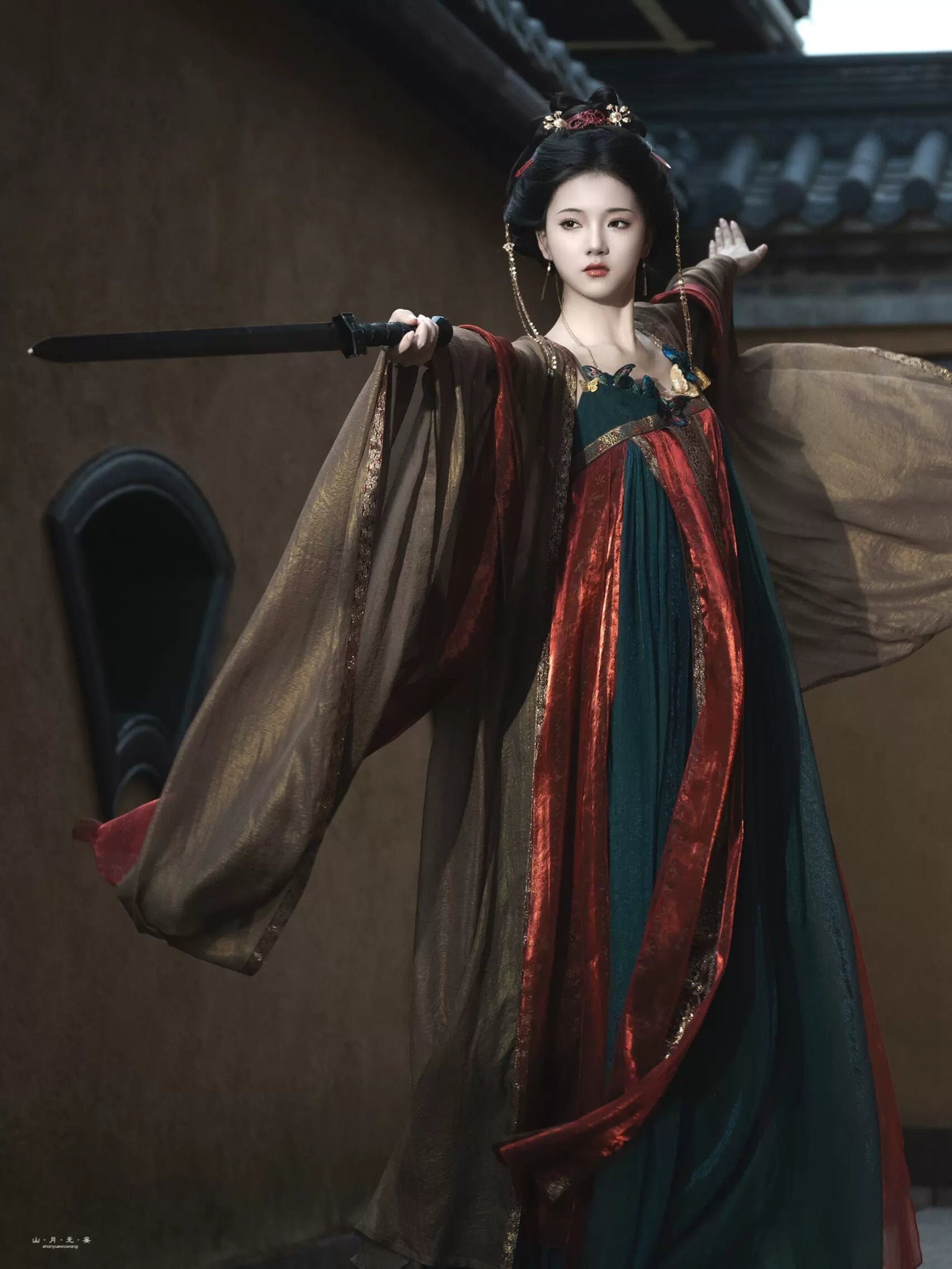 【Hanfu】Colored Glazed Feather|Tang Chest - Length skirthan fu Chinese han fu hanfu male tang dynasty clothes chinese hanfu tang dynasty outfits traditiona hanfu dress chinese hanfu chinese style dress dress fashion cheongsam dress q