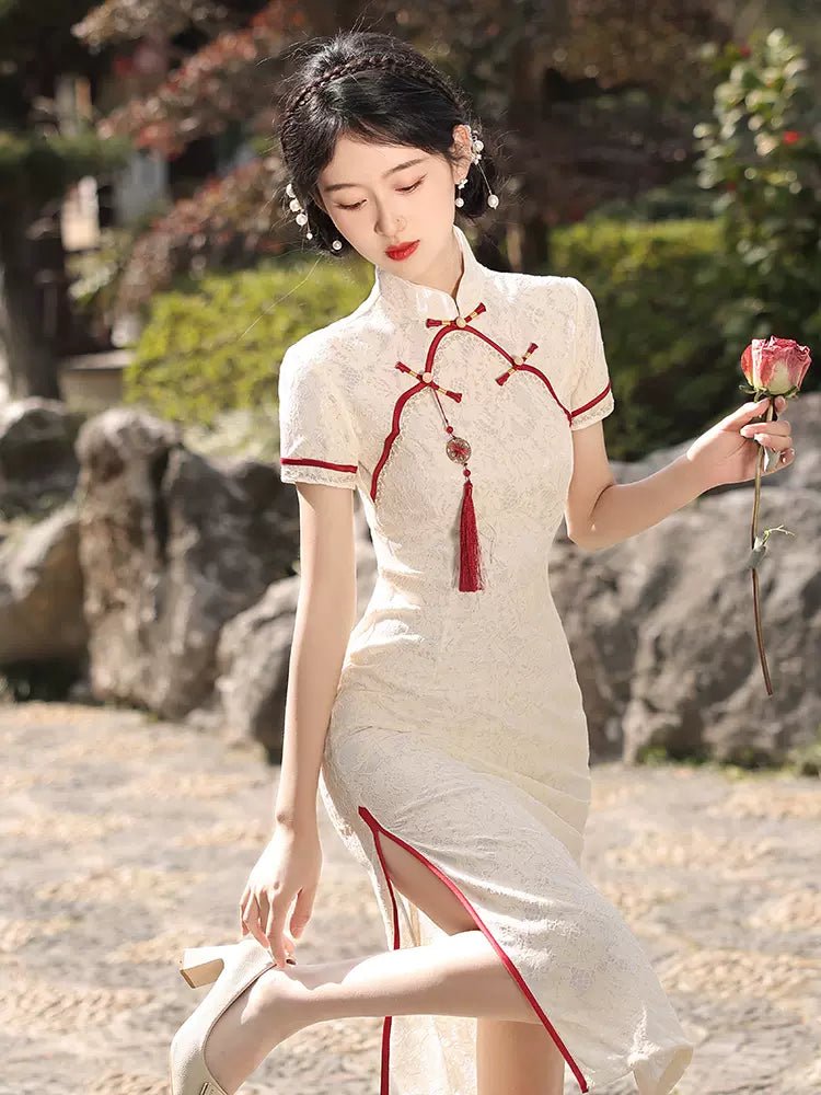 【Hanfu】Crimson Orchid Elegance | Cheongsam/Qipaohan fu Chinese han fu hanfu male tang dynasty clothes chinese hanfu tang dynasty outfits traditiona hanfu dress chinese hanfu chinese style dress dress fashion cheongsam dress q