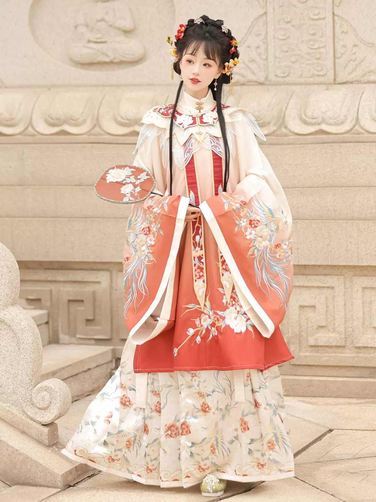 【Hanfu】Dawn's Floral Radiance | Ming Style Hanfuhan fu Chinese han fu hanfu male tang dynasty clothes chinese hanfu tang dynasty outfits traditiona hanfu dress chinese hanfu chinese style dress dress fashion cheongsam dress q
