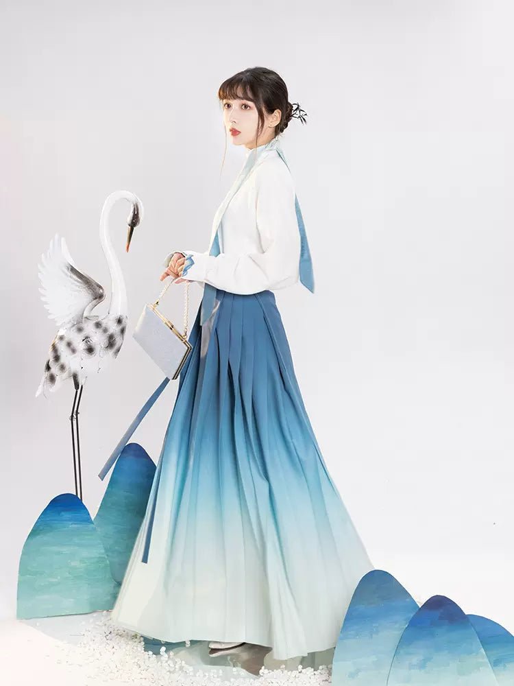 【Hanfu】Dream Across Time | Mamian Skirthan fu Chinese han fu hanfu male tang dynasty clothes chinese hanfu tang dynasty outfits traditiona hanfu dress chinese hanfu chinese style dress dress fashion cheongsam dress q