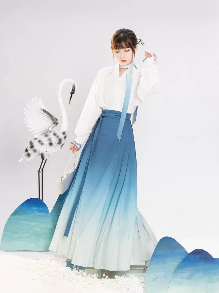 【Hanfu】Dream Across Time | Mamian Skirthan fu Chinese han fu hanfu male tang dynasty clothes chinese hanfu tang dynasty outfits traditiona hanfu dress chinese hanfu chinese style dress dress fashion cheongsam dress q