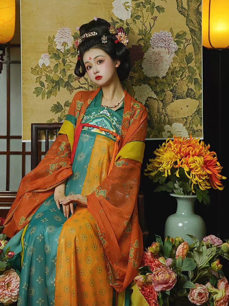 【Hanfu】Dunhuang is like a dream|Tang chest - length skirthan fu Chinese han fu hanfu male tang dynasty clothes chinese hanfu tang dynasty outfits traditiona hanfu dress chinese hanfu chinese style dress dress fashion cheongsam dress q