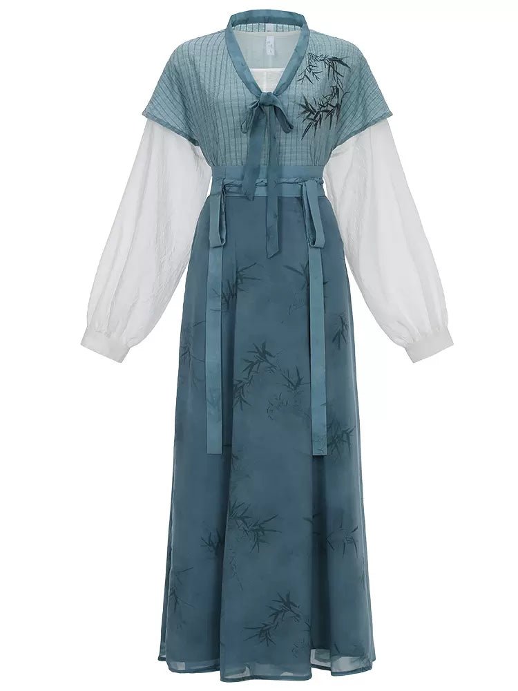 【Hanfu】Elegant Bamboo Charm | Tang & Modern Style Hanfuhan fu Chinese han fu hanfu male tang dynasty clothes chinese hanfu tang dynasty outfits traditiona hanfu dress chinese hanfu chinese style dress dress fashion cheongsam dress q