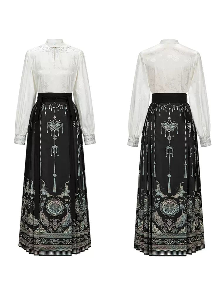 【Hanfu】Elegant Poetic Charm | Mamian skirthan fu Chinese han fu hanfu male tang dynasty clothes chinese hanfu tang dynasty outfits traditiona hanfu dress chinese hanfu chinese style dress dress fashion cheongsam dress q