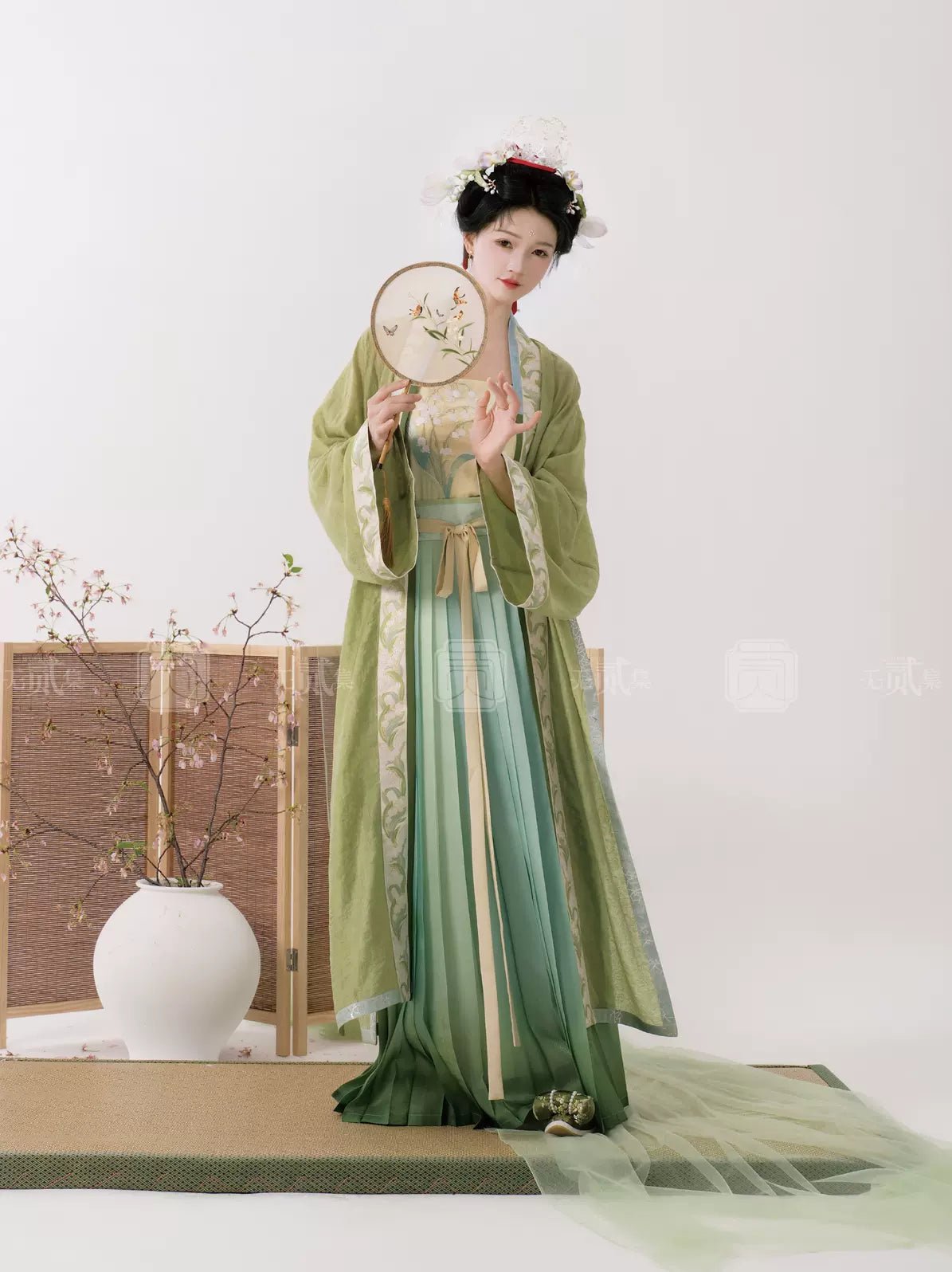 【Hanfu】Emerald Harmony in Spring | Song Dynasty Hanfuhan fu Chinese han fu hanfu male tang dynasty clothes chinese hanfu tang dynasty outfits traditiona hanfu dress chinese hanfu chinese style dress dress fashion cheongsam dress q