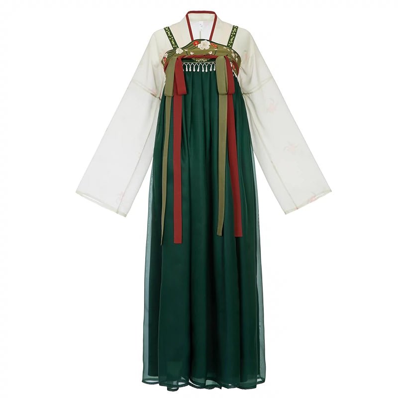 【Hanfu】Emerald Shadows Surrounding Flowers | Tang Style Hanfuhan fu Chinese han fu hanfu male tang dynasty clothes chinese hanfu tang dynasty outfits traditiona hanfu dress chinese hanfu chinese style dress dress fashion cheongsam dress q