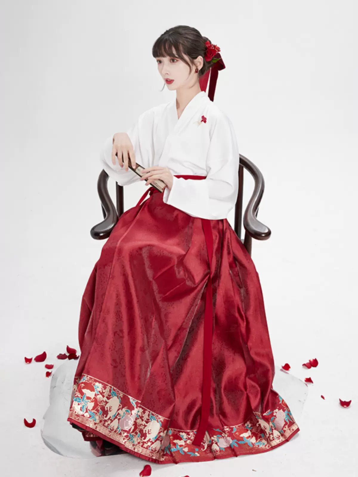 【Hanfu】Flowing Rhythm Like a Poetic Garment | Mamian skirthan fu Chinese han fu hanfu male tang dynasty clothes chinese hanfu tang dynasty outfits traditiona hanfu dress chinese hanfu chinese style dress dress fashion cheongsam dress q
