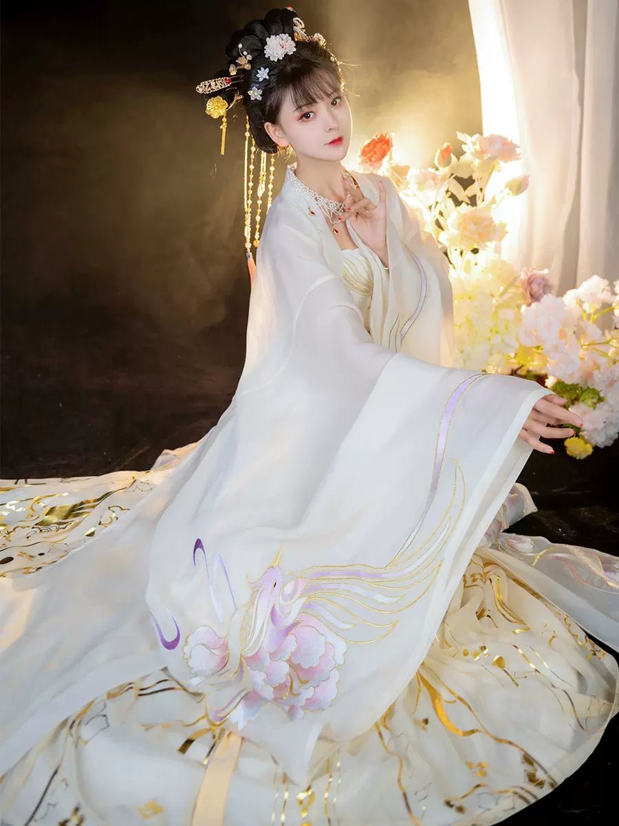 【Hanfu】Gild dream with moon|Tang embroidered big - sleeved shirthan fu Chinese han fu hanfu male tang dynasty clothes chinese hanfu tang dynasty outfits traditiona hanfu dress chinese hanfu chinese style dress dress fashion cheongsam dress q