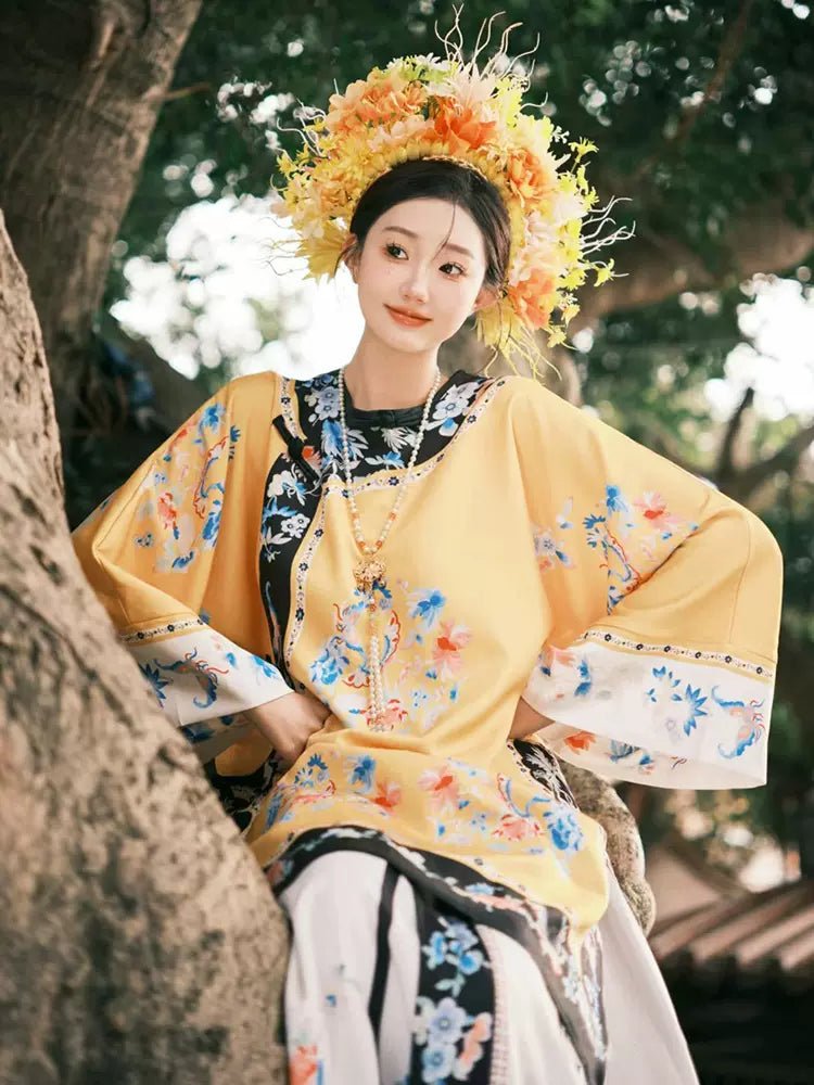 hanfugolden-blossom-radiance-qing-style-hanfuhanfugolden-blossom ...