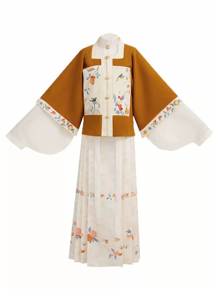 【Hanfu】Golden Harmony | Ming Style Hanfuhan fu Chinese han fu hanfu male tang dynasty clothes chinese hanfu tang dynasty outfits traditiona hanfu dress chinese hanfu chinese style dress dress fashion cheongsam dress q