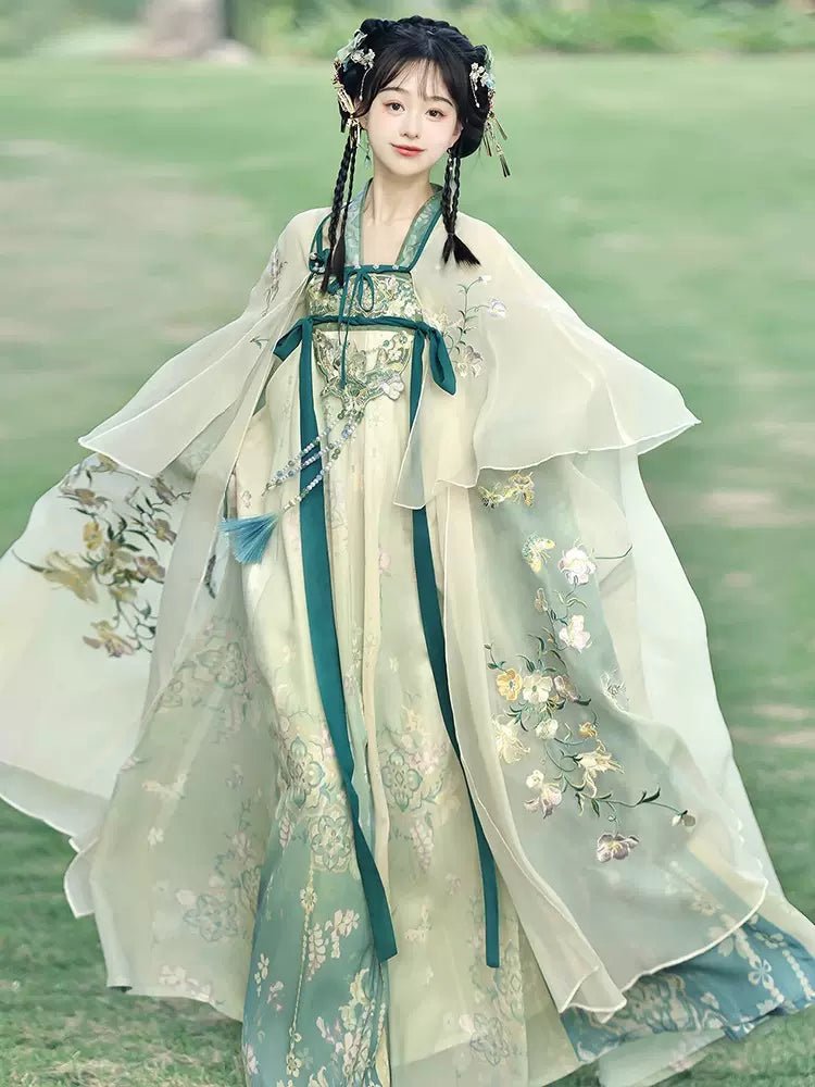 chinese dress green Luxurious Chinese Emerald Green and Gold Sequin Long Dress Cheongsam Qipao