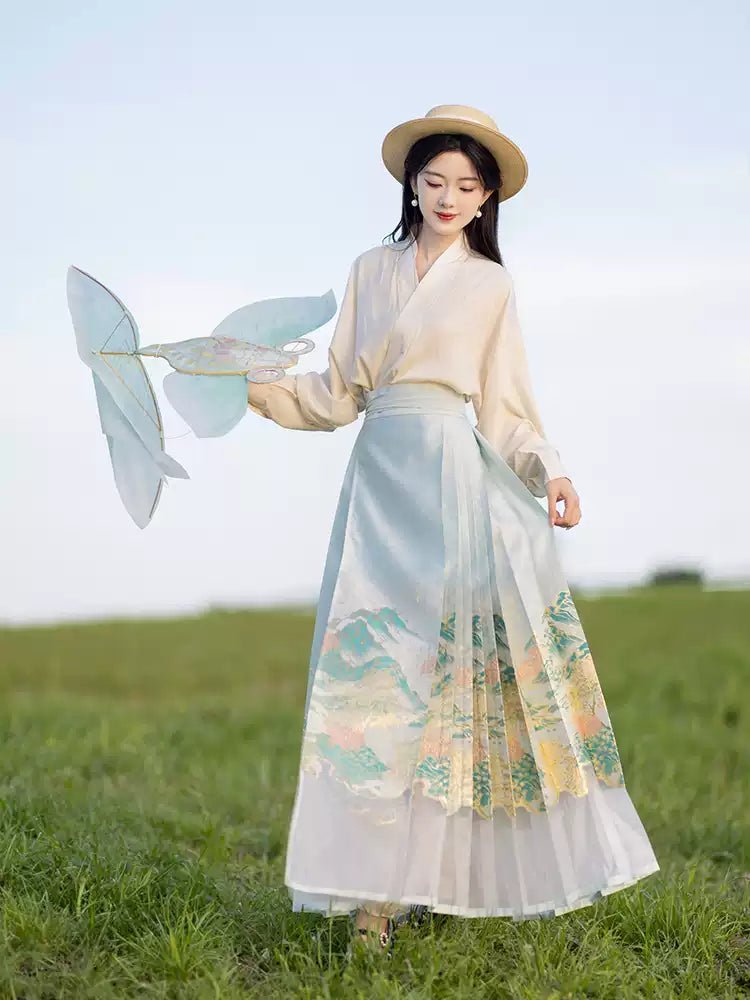 【Hanfu】Hazy Landscape | 山水朦胧han fu Chinese han fu hanfu male tang dynasty clothes chinese hanfu tang dynasty outfits traditiona hanfu dress chinese hanfu chinese style dress dress fashion cheongsam dress q