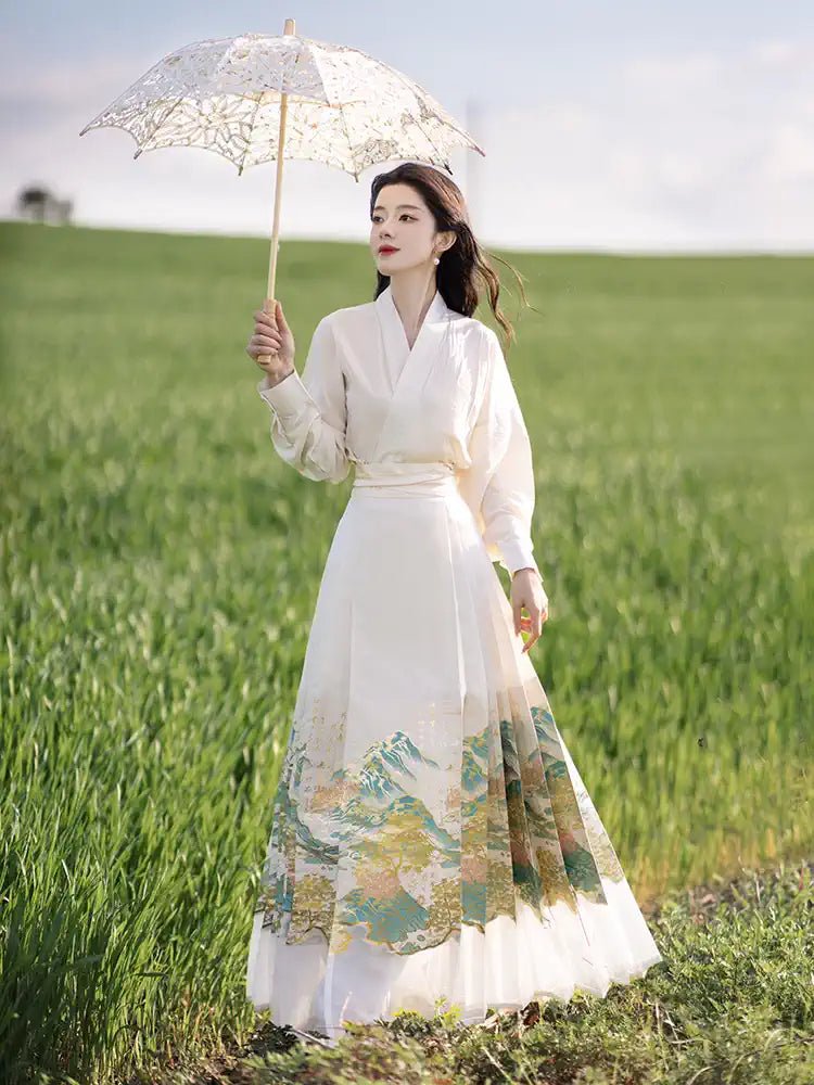 【Hanfu】Hazy Landscape | 山水朦胧han fu Chinese han fu hanfu male tang dynasty clothes chinese hanfu tang dynasty outfits traditiona hanfu dress chinese hanfu chinese style dress dress fashion cheongsam dress q