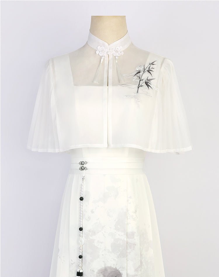 【Hanfu】Ink cold river|Modern dresshan fu Chinese han fu hanfu male tang dynasty clothes chinese hanfu tang dynasty outfits traditiona hanfu dress chinese hanfu chinese style dress dress fashion cheongsam dress q