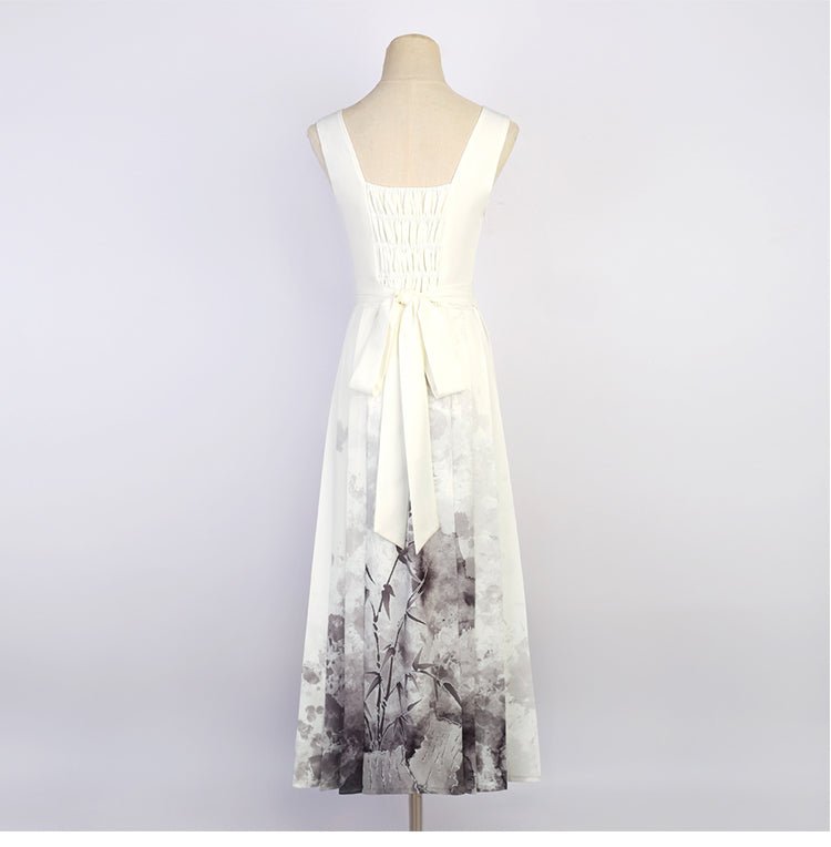 【Hanfu】Ink cold river|Modern dresshan fu Chinese han fu hanfu male tang dynasty clothes chinese hanfu tang dynasty outfits traditiona hanfu dress chinese hanfu chinese style dress dress fashion cheongsam dress q