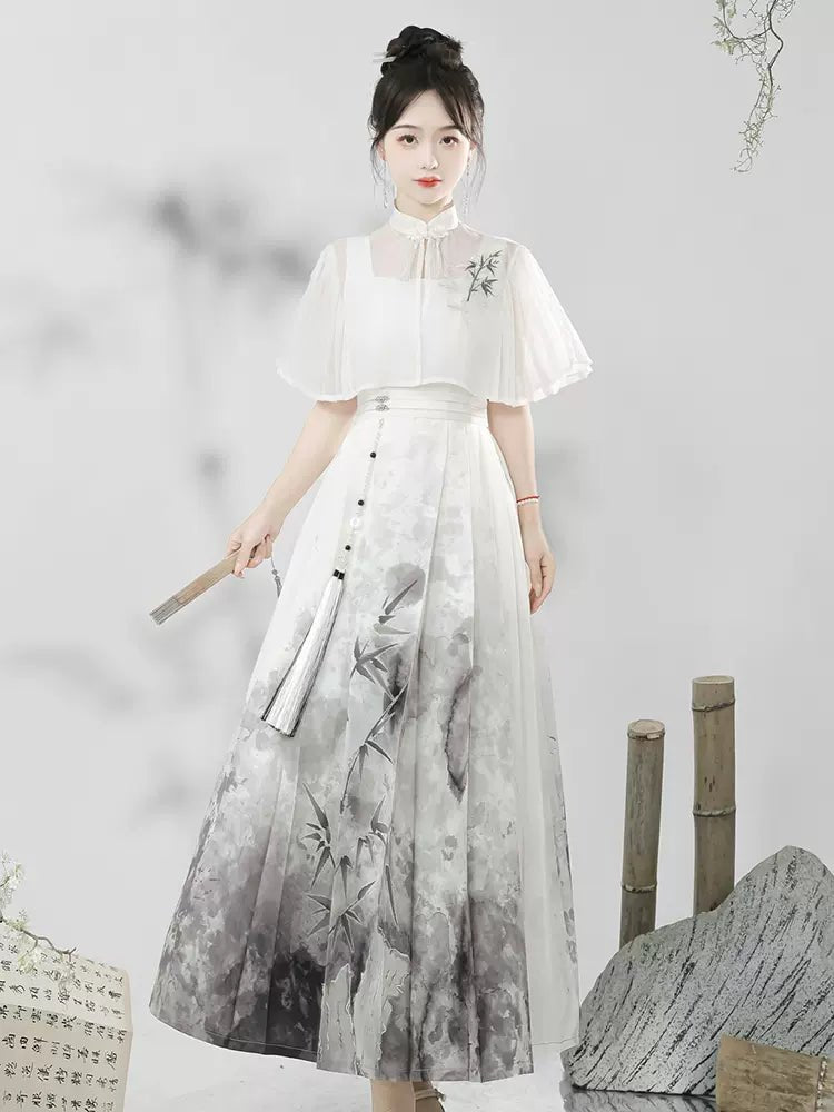 【Hanfu】Ink cold river|Modern dresshan fu Chinese han fu hanfu male tang dynasty clothes chinese hanfu tang dynasty outfits traditiona hanfu dress chinese hanfu chinese style dress dress fashion cheongsam dress q