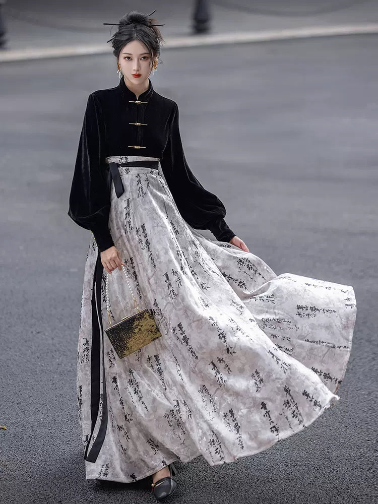 【Hanfu】﻿Ink dyeing|墨染han fu Chinese han fu hanfu male tang dynasty clothes chinese hanfu tang dynasty outfits traditiona hanfu dress chinese hanfu chinese style dress dress fashion cheongsam dress q