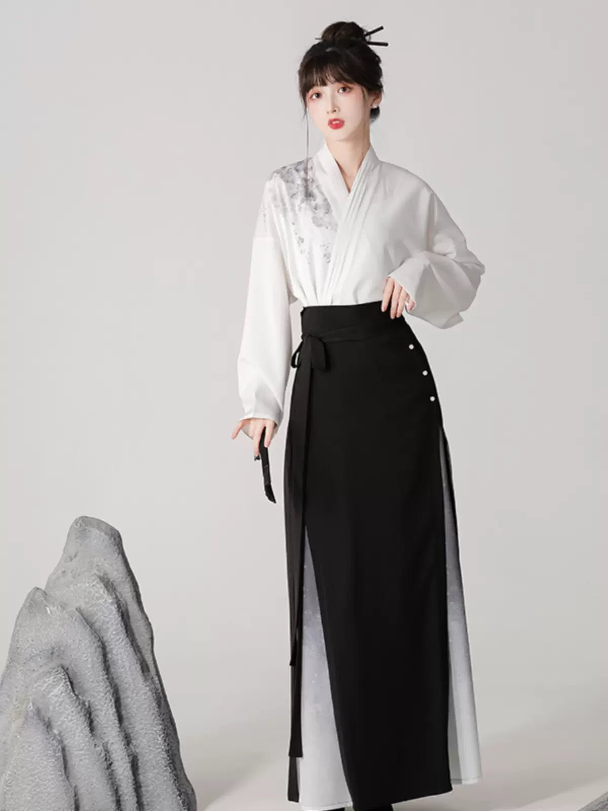 【Hanfu】Ink Painting Elegance | Modern Style Hanfuhan fu Chinese han fu hanfu male tang dynasty clothes chinese hanfu tang dynasty outfits traditiona hanfu dress chinese hanfu chinese style dress dress fashion cheongsam dress q