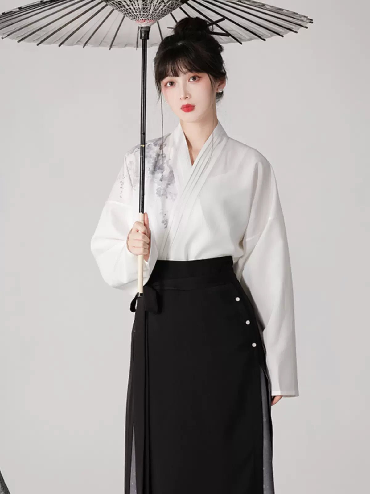 【Hanfu】Ink Painting Elegance | Modern Style Hanfuhan fu Chinese han fu hanfu male tang dynasty clothes chinese hanfu tang dynasty outfits traditiona hanfu dress chinese hanfu chinese style dress dress fashion cheongsam dress q