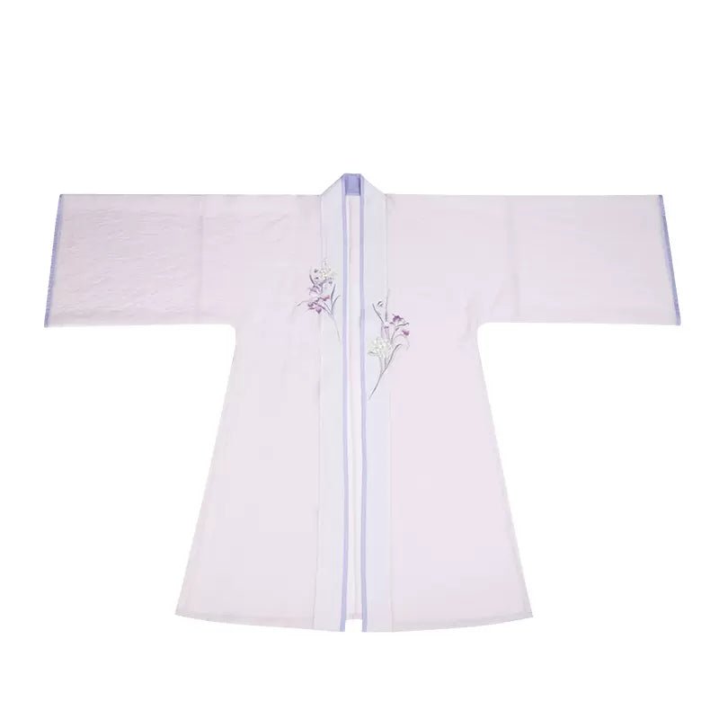 【Hanfu】﻿Iris flower|鸢尾花han fu Chinese han fu hanfu male tang dynasty clothes chinese hanfu tang dynasty outfits traditiona hanfu dress chinese hanfu chinese style dress dress fashion cheongsam dress q