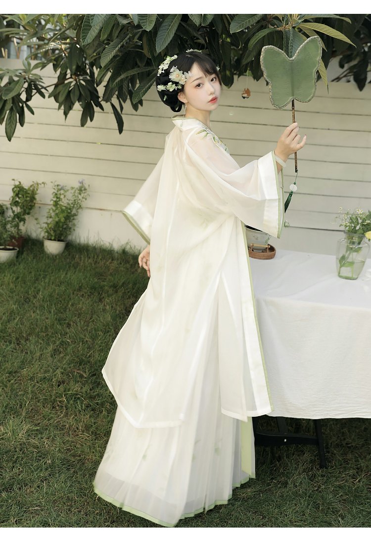 【Hanfu】Jasmine under banyan|Song embroidered pleated skirthan fu Chinese han fu hanfu male tang dynasty clothes chinese hanfu tang dynasty outfits traditiona hanfu dress chinese hanfu chinese style dress dress fashion cheongsam dress q