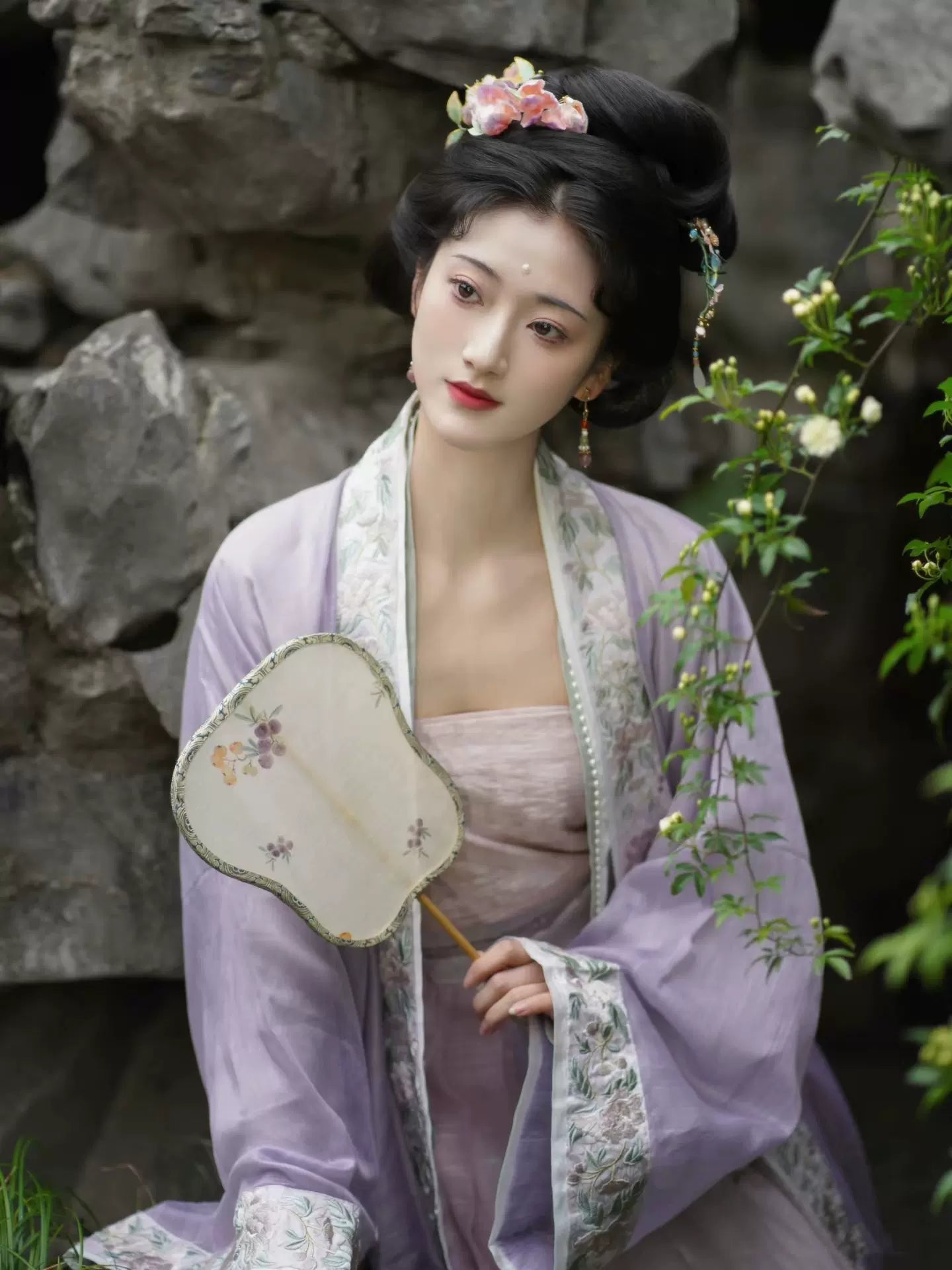 【Hanfu】Lavender Dreamscape | Song Chest - length skirthan fu Chinese han fu hanfu male tang dynasty clothes chinese hanfu tang dynasty outfits traditiona hanfu dress chinese hanfu chinese style dress dress fashion cheongsam dress q