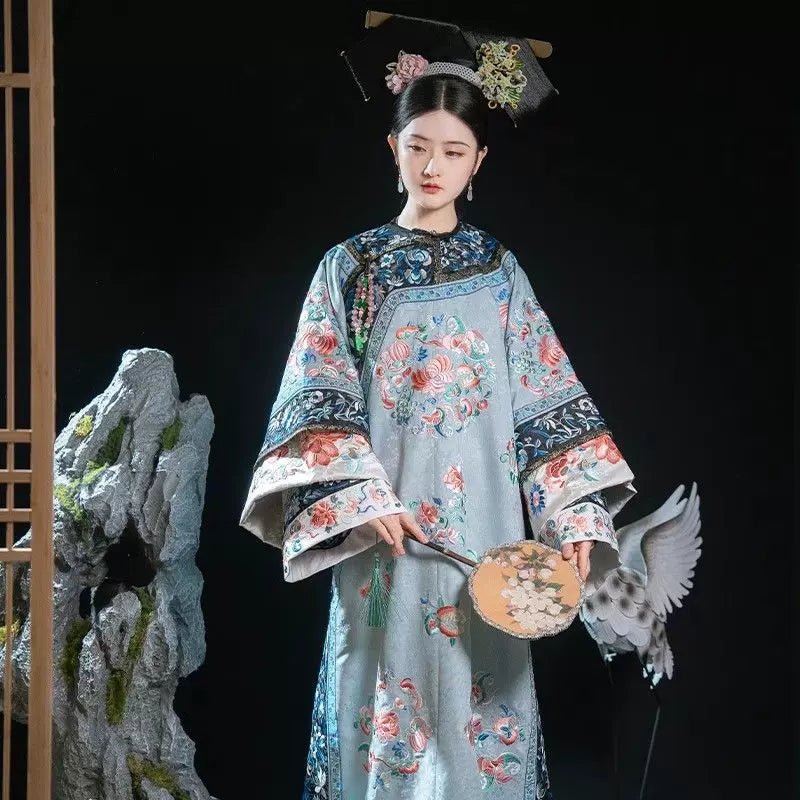 【Hanfu】Lavender Phoenix Majesty | Qing Style Hanfuhan fu Chinese han fu hanfu male tang dynasty clothes chinese hanfu tang dynasty outfits traditiona hanfu dress chinese hanfu chinese style dress dress fashion cheongsam dress q