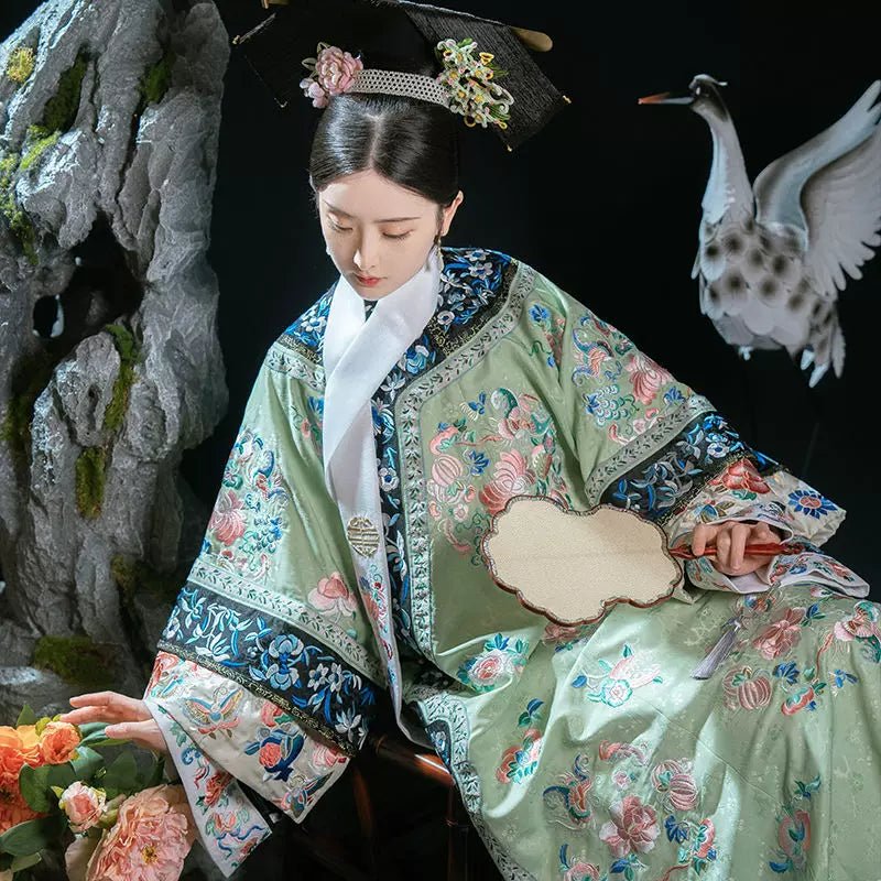 【Hanfu】Lavender Phoenix Majesty | Qing Style Hanfuhan fu Chinese han fu hanfu male tang dynasty clothes chinese hanfu tang dynasty outfits traditiona hanfu dress chinese hanfu chinese style dress dress fashion cheongsam dress q