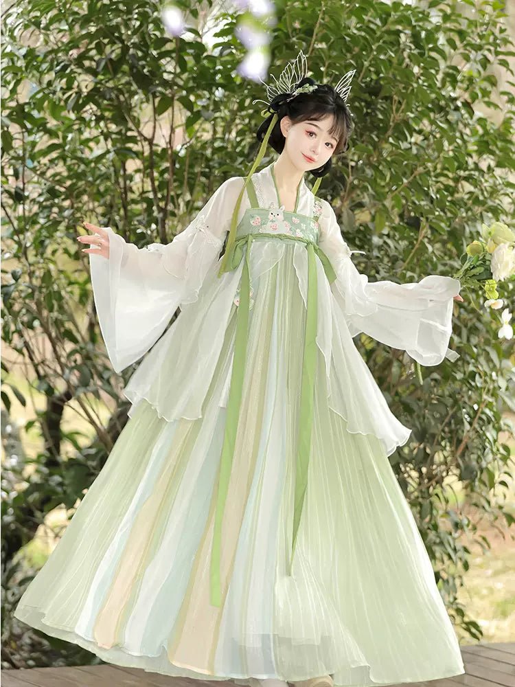 【Hanfu】Little Sweet Rabbit|Song dresshan fu Chinese han fu hanfu male tang dynasty clothes chinese hanfu tang dynasty outfits traditiona hanfu dress chinese hanfu chinese style dress dress fashion cheongsam dress q