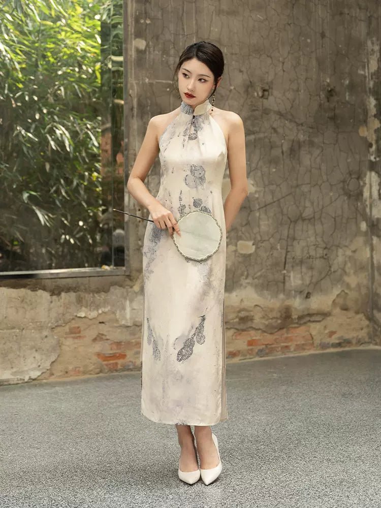 【Hanfu】Marble Elegance Harmony | Cheongsam/Qipaohan fu Chinese han fu hanfu male tang dynasty clothes chinese hanfu tang dynasty outfits traditiona hanfu dress chinese hanfu chinese style dress dress fashion cheongsam dress q
