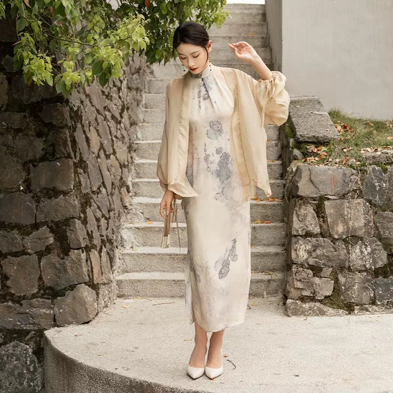 HanfuMarble Elegance Harmony | Cheongsam/Qipao - Hanrong hanfu chinese traditional clothes newmoondance nuwahanfu fashionhanfu newfanfu hanfustory HanfuMarble Elegance Harmony | Cheongsam/Qipao - Hanrong hanfu chinese traditional clothes newmoondance nuwahanfu fashionhanfu newfanfu hanfustory