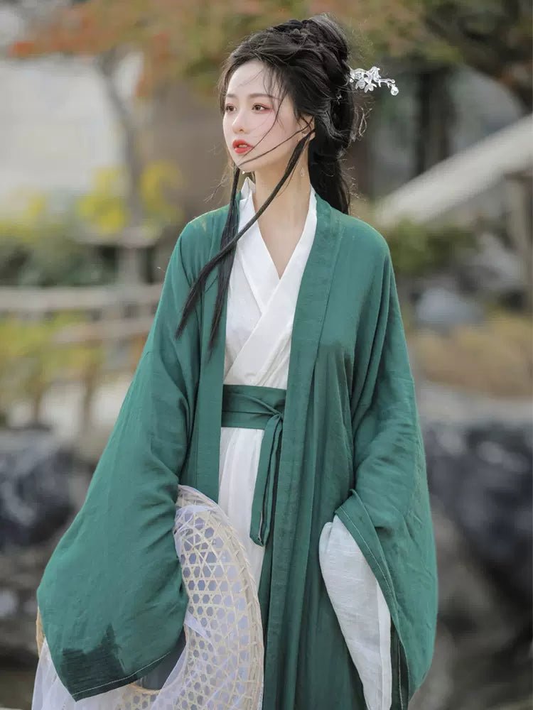 HanfuMint Whisper Serenity | Wei & Jin Style Hanfu - Hanrong Hanfu Chinese Traditional Clothes newmoondance nuwahanfu fashionhanfu newfanfu HanfuMint Whisper Serenity | Wei & Jin Style Hanfu - Hanrong Hanfu Chinese Traditional Clothes newmoondance nuwahanfu fashionhanfu newfanfu