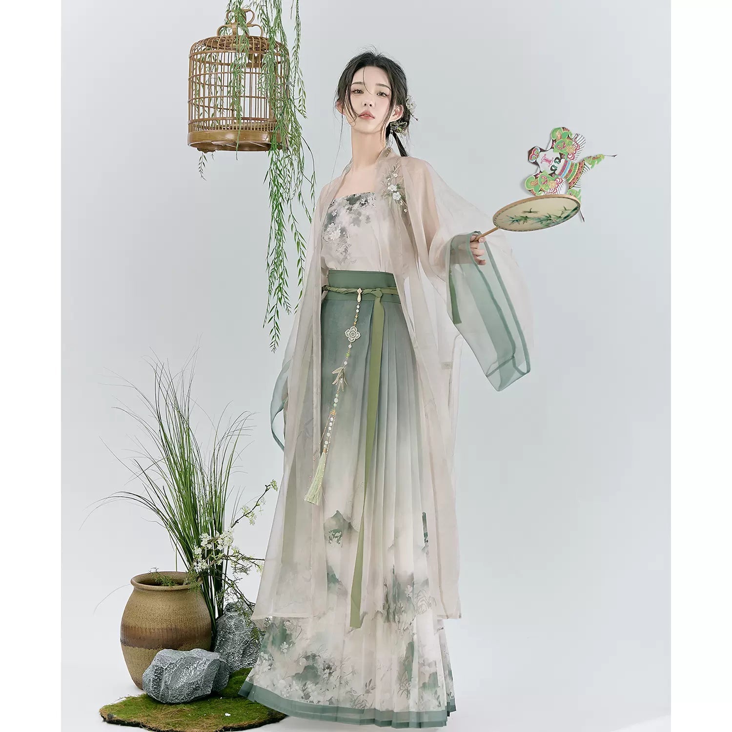 【Hanfu】Misty Willow Elegance | Song Dynasty Hanfuhan fu Chinese han fu hanfu male tang dynasty clothes chinese hanfu tang dynasty outfits traditiona hanfu dress chinese hanfu chinese style dress dress fashion cheongsam dress q
