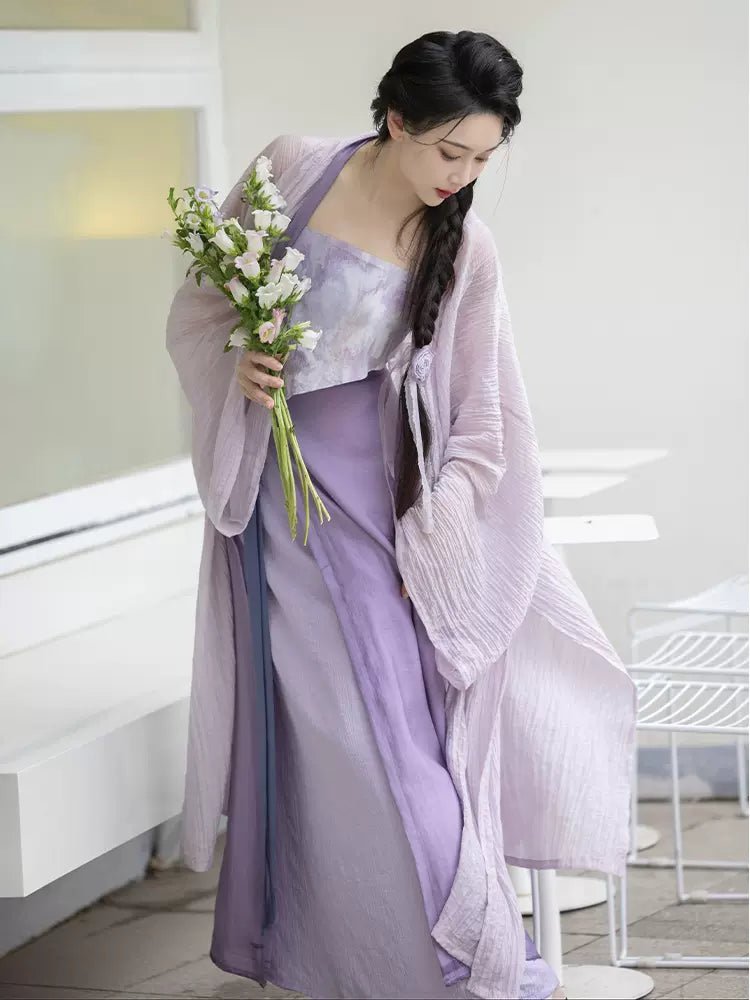 【Hanfu】﻿Monet’s garden|莫奈花园han fu Chinese han fu hanfu male tang dynasty clothes chinese hanfu tang dynasty outfits traditiona hanfu dress chinese hanfu chinese style dress dress fashion cheongsam dress q