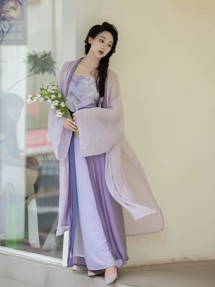 【Hanfu】﻿Monet’s garden|莫奈花园han fu Chinese han fu hanfu male tang dynasty clothes chinese hanfu tang dynasty outfits traditiona hanfu dress chinese hanfu chinese style dress dress fashion cheongsam dress q