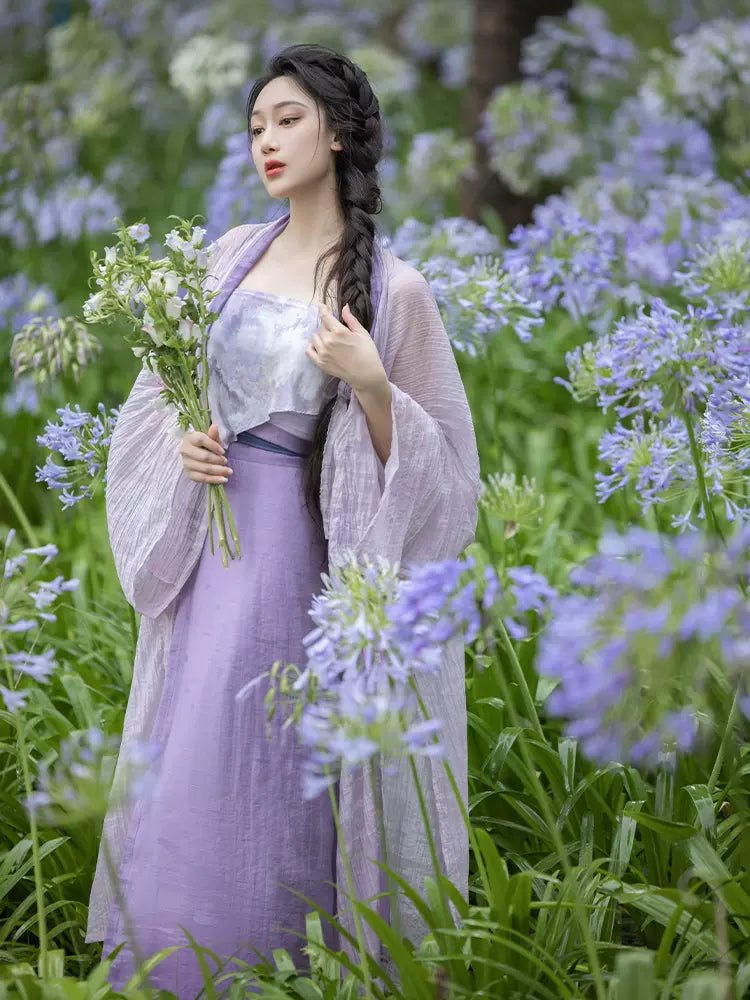 【Hanfu】﻿Monet’s garden|莫奈花园han fu Chinese han fu hanfu male tang dynasty clothes chinese hanfu tang dynasty outfits traditiona hanfu dress chinese hanfu chinese style dress dress fashion cheongsam dress q