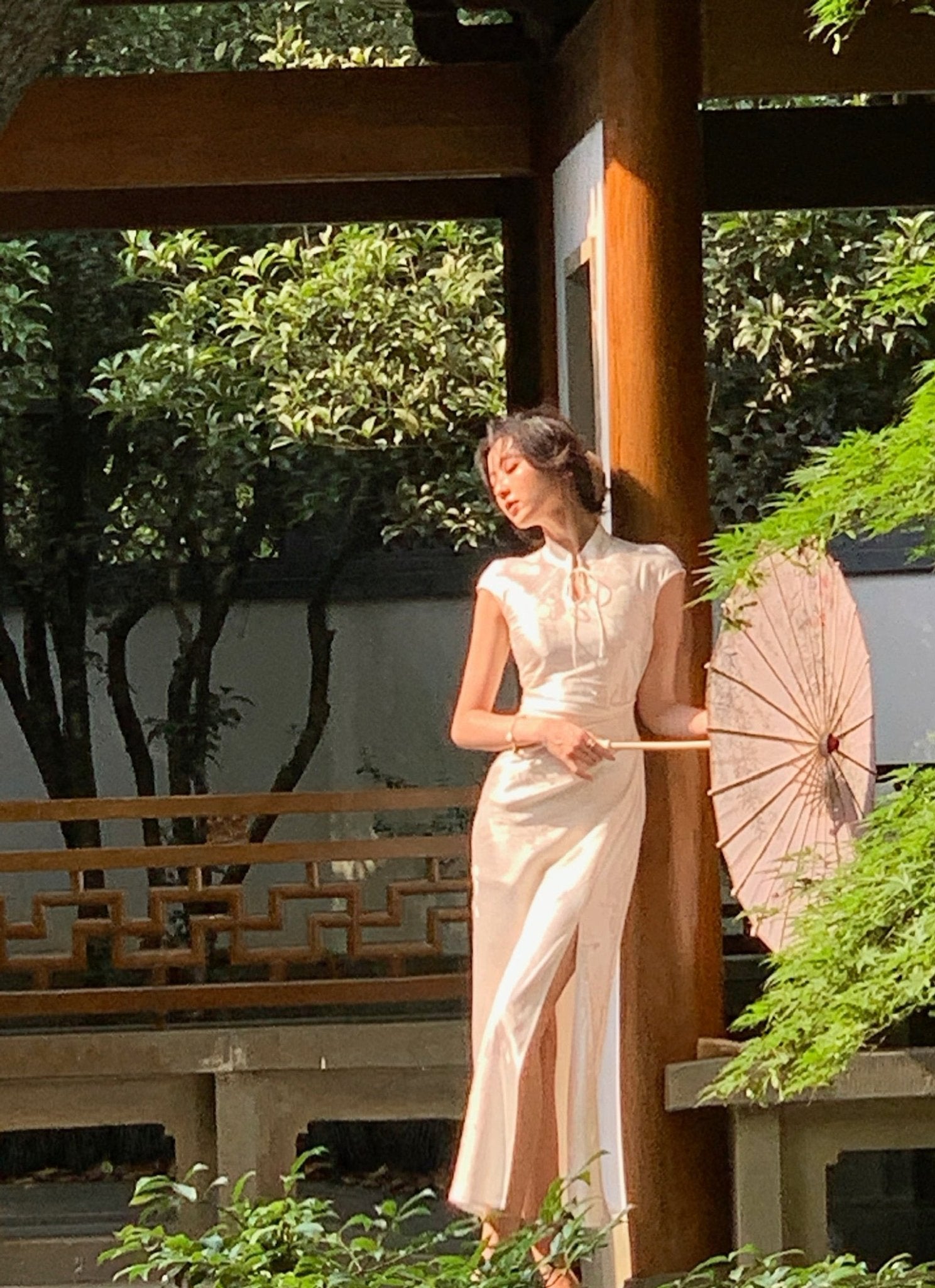 【Hanfu】Moonlit Elegance | Cheongsam/Qipaohan fu Chinese han fu hanfu male tang dynasty clothes chinese hanfu tang dynasty outfits traditiona hanfu dress chinese hanfu chinese style dress dress fashion cheongsam dress q