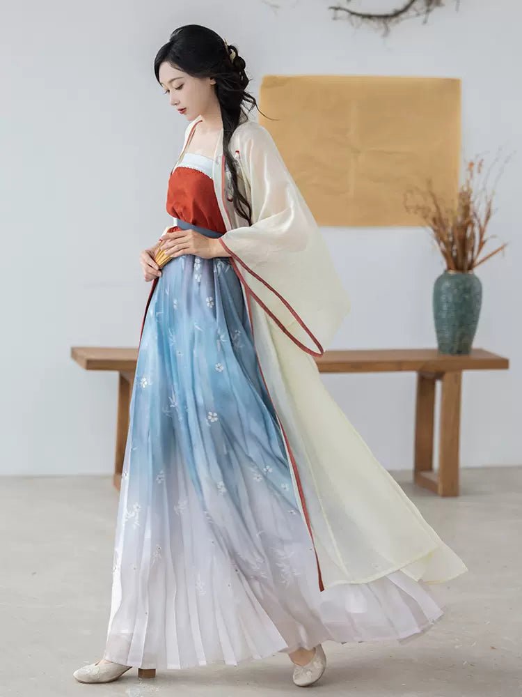 【Hanfu】﻿Morning glory|朝颜han fu Chinese han fu hanfu male tang dynasty clothes chinese hanfu tang dynasty outfits traditiona hanfu dress chinese hanfu chinese style dress dress fashion cheongsam dress q