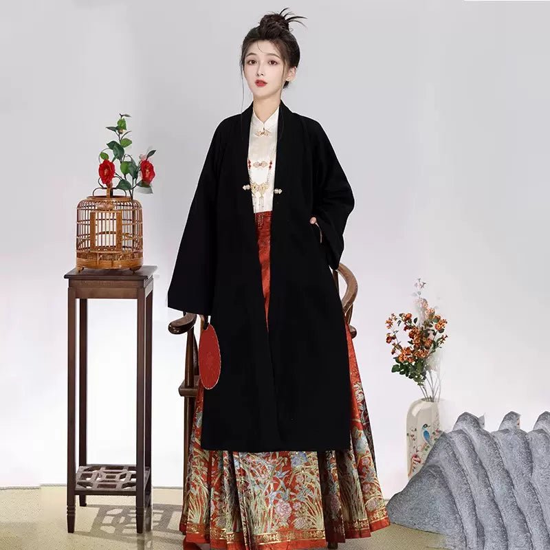 【Hanfu】Orchid and deer|Modern horse - faced skirthan fu Chinese han fu hanfu male tang dynasty clothes chinese hanfu tang dynasty outfits traditiona hanfu dress chinese hanfu chinese style dress dress fashion cheongsam dress q