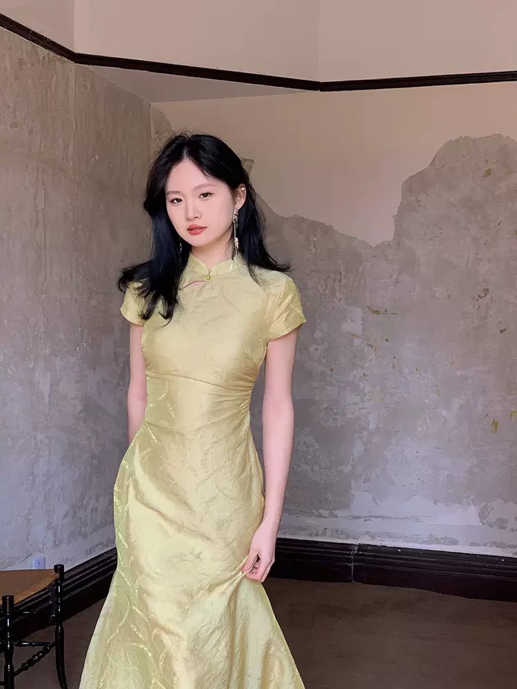 【Hanfu】Peach Blossom Serenade | Cheongsam/Qipaohan fu Chinese han fu hanfu male tang dynasty clothes chinese hanfu tang dynasty outfits traditiona hanfu dress chinese hanfu chinese style dress dress fashion cheongsam dress q