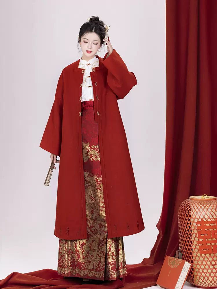 【Hanfu】Phoenix Perches on the Parasol Tree | Mamian skirthan fu Chinese han fu hanfu male tang dynasty clothes chinese hanfu tang dynasty outfits traditiona hanfu dress chinese hanfu chinese style dress dress fashion cheongsam dress q