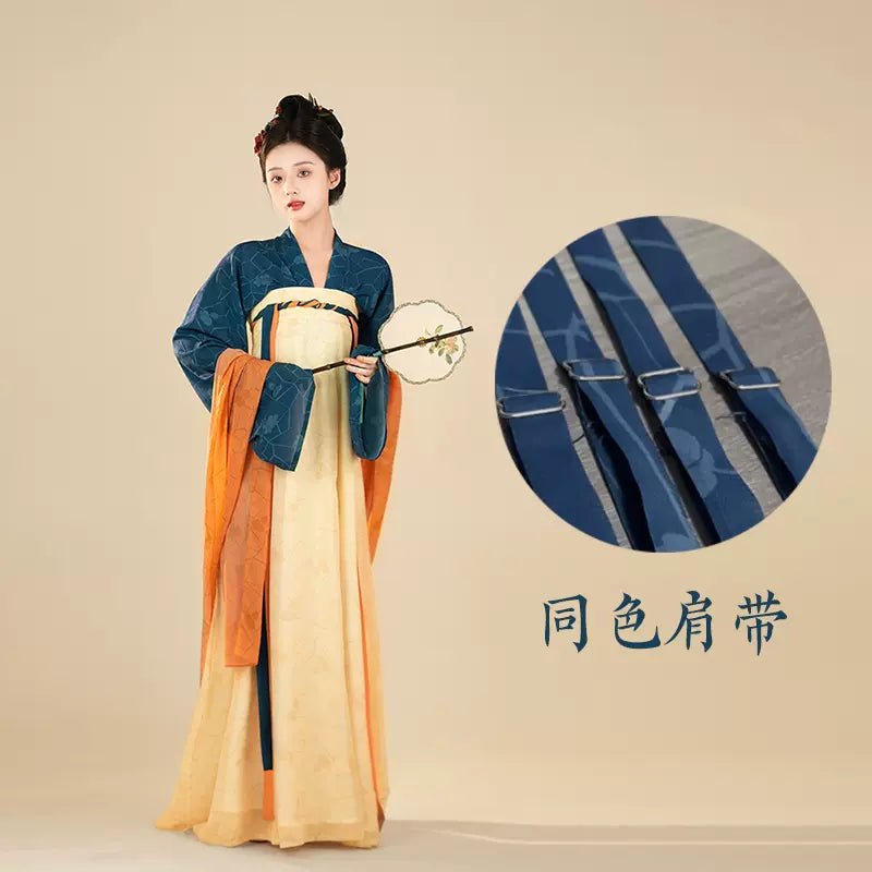 【Hanfu】Platycodon Grandiflorus|Tang Chest - Length skirthan fu Chinese han fu hanfu male tang dynasty clothes chinese hanfu tang dynasty outfits traditiona hanfu dress chinese hanfu chinese style dress dress fashion cheongsam dress q