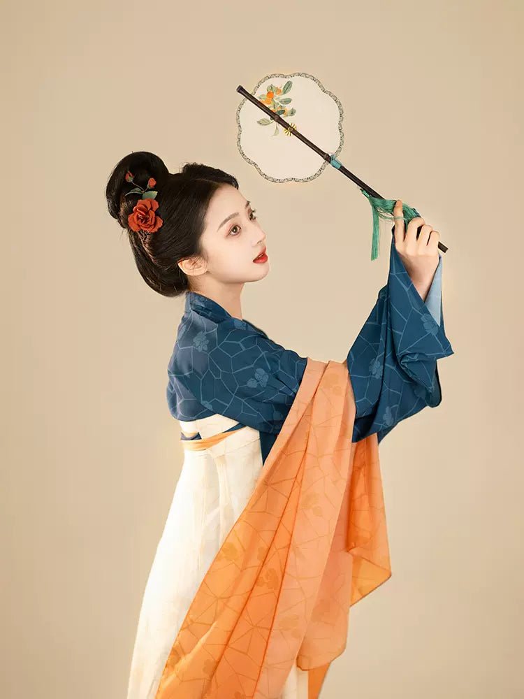 【Hanfu】Platycodon Grandiflorus|Tang Chest - Length skirthan fu Chinese han fu hanfu male tang dynasty clothes chinese hanfu tang dynasty outfits traditiona hanfu dress chinese hanfu chinese style dress dress fashion cheongsam dress q