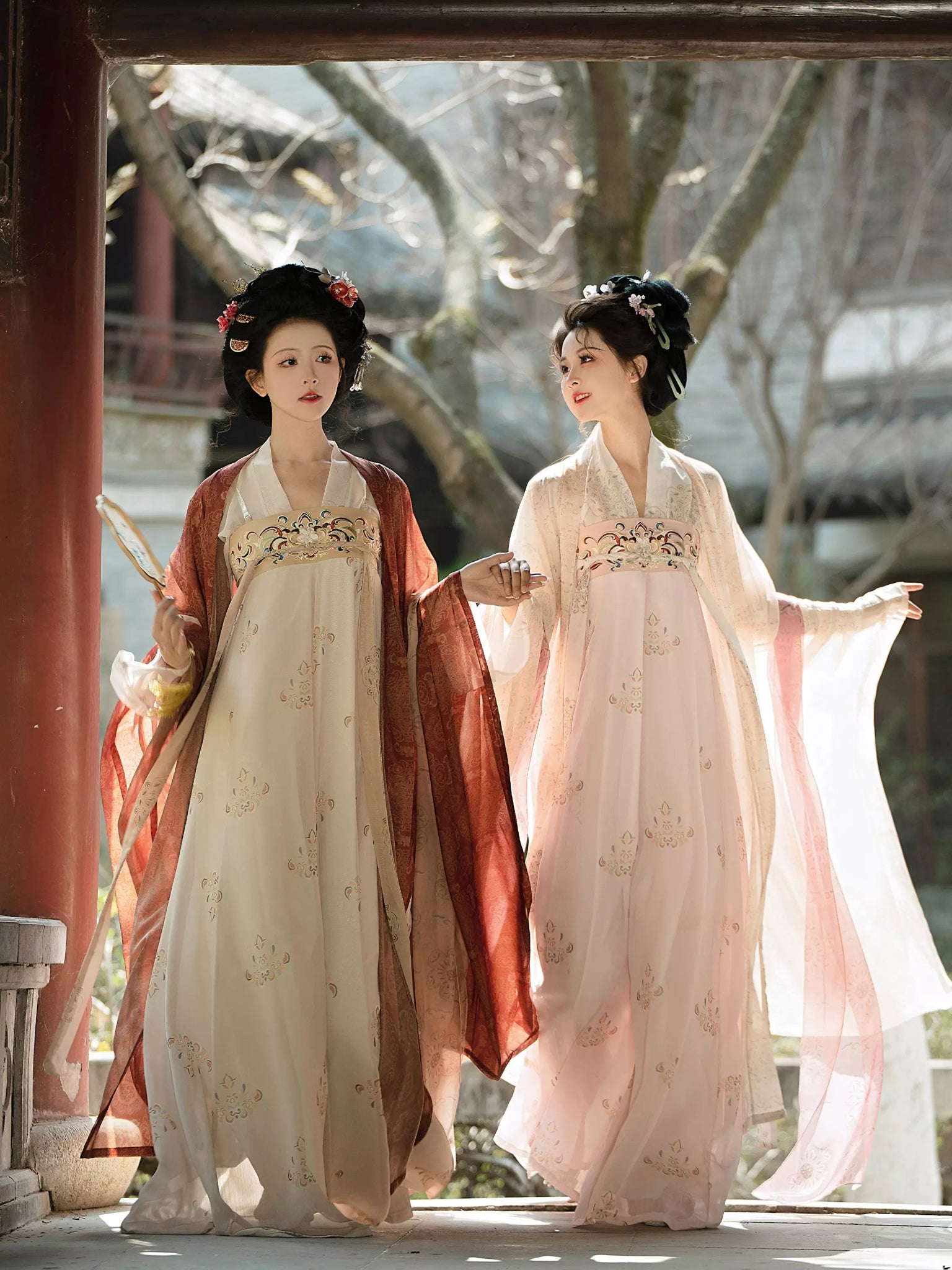 【Hanfu】Prolific Jasmine|Tang Chest - Length skirthan fu Chinese han fu hanfu male tang dynasty clothes chinese hanfu tang dynasty outfits traditiona hanfu dress chinese hanfu chinese style dress dress fashion cheongsam dress q