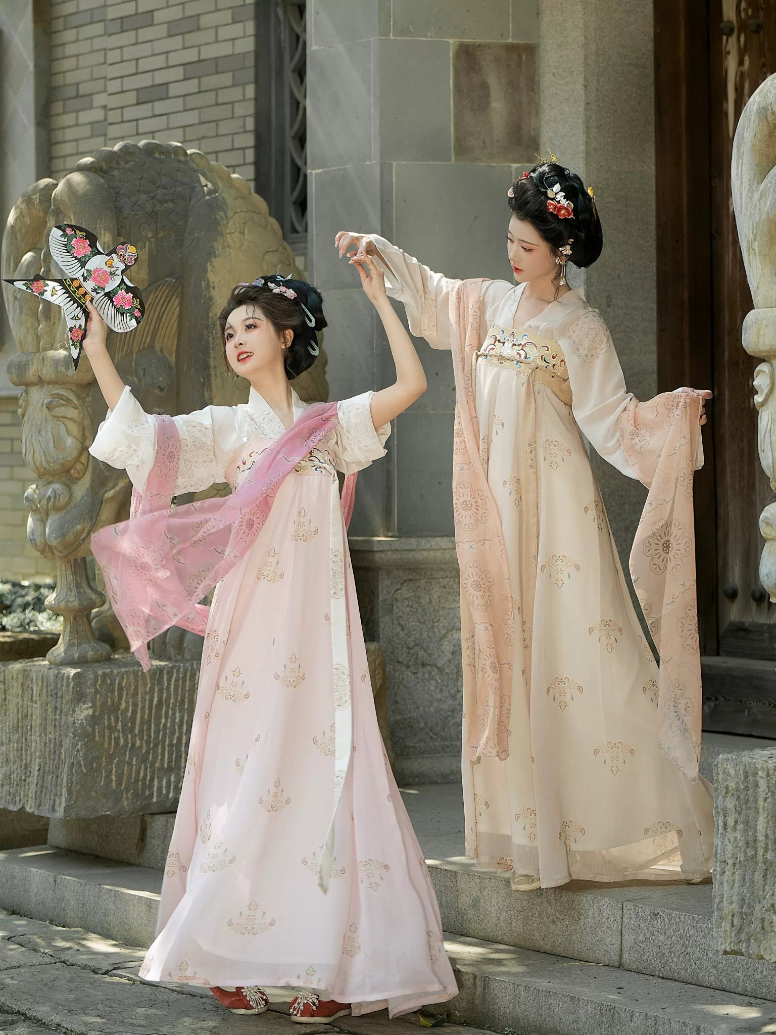 【Hanfu】Prolific Jasmine|Tang Chest - Length skirthan fu Chinese han fu hanfu male tang dynasty clothes chinese hanfu tang dynasty outfits traditiona hanfu dress chinese hanfu chinese style dress dress fashion cheongsam dress q